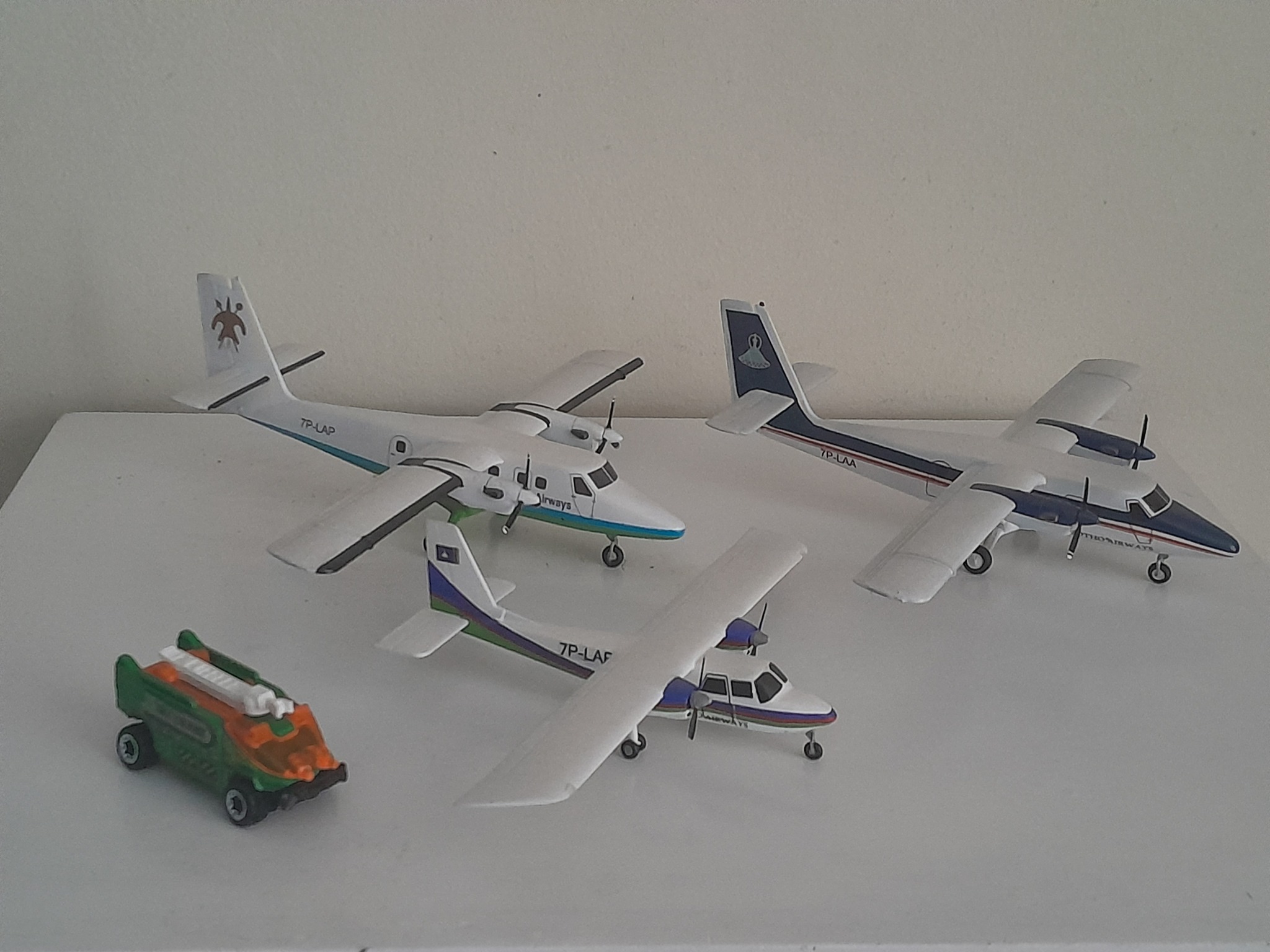 Lesotho Airways aircraft models