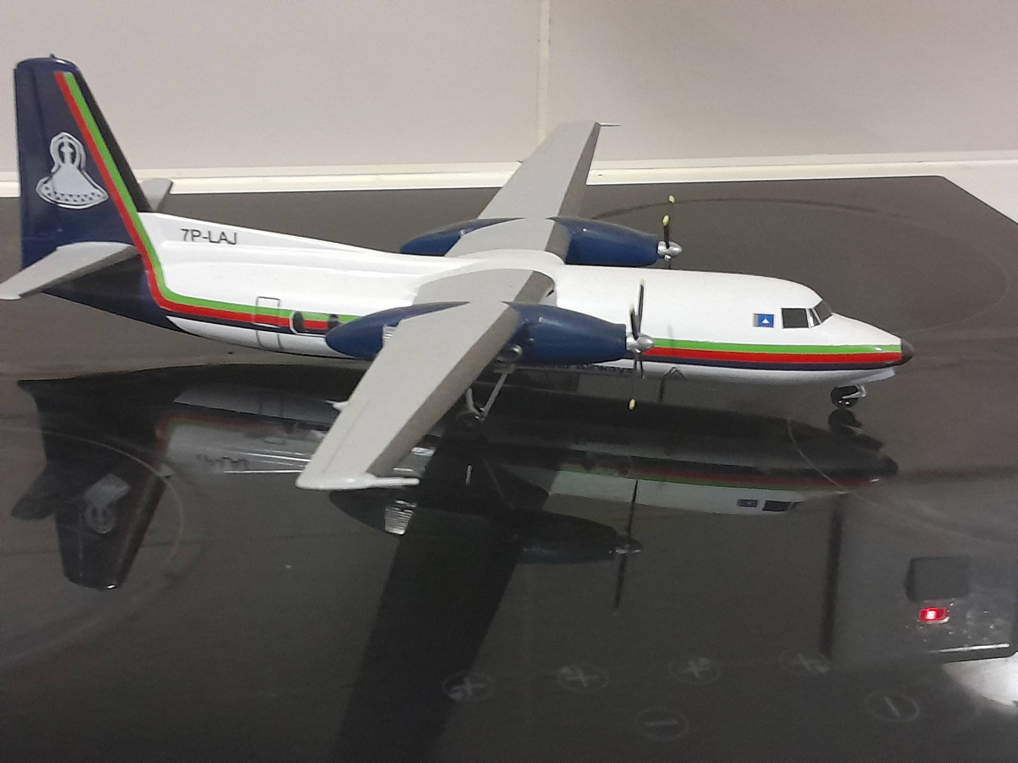 Lesotho Airways aircraft model